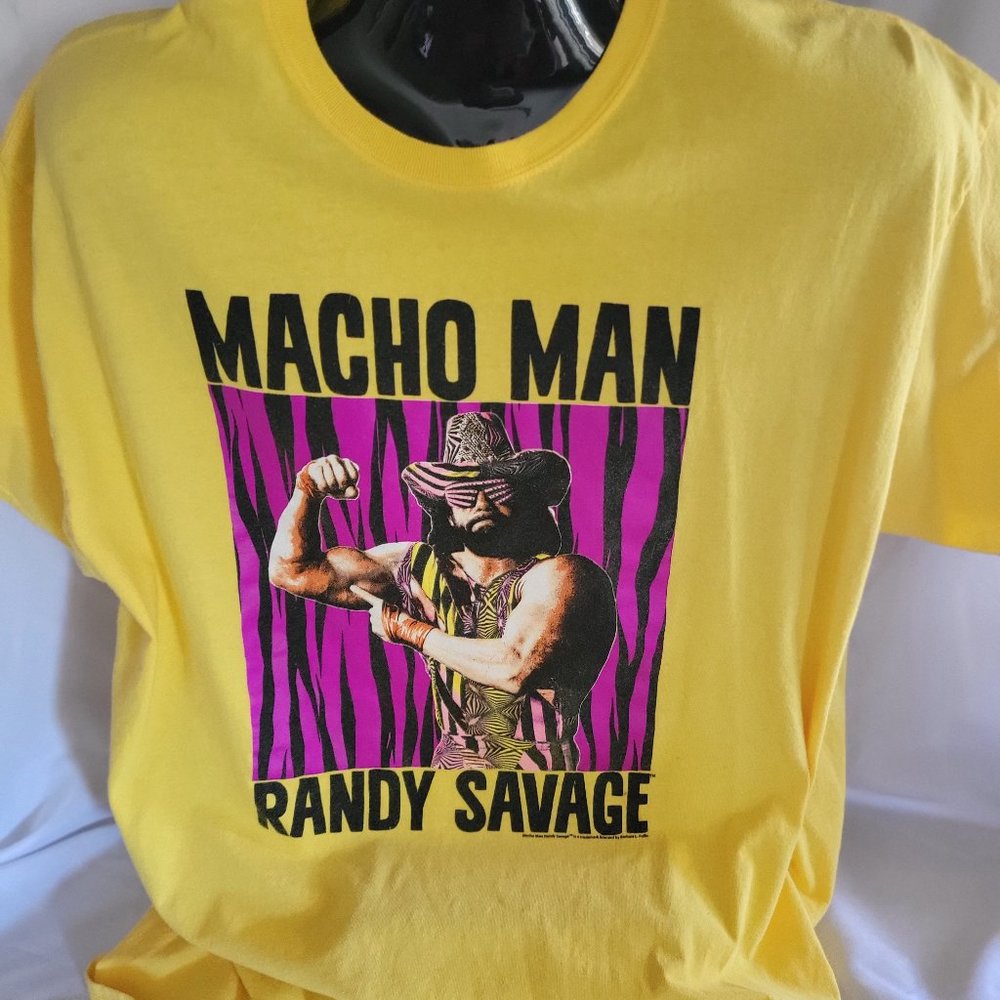 Macho Man Randy Savage Men's T-shirt (Size XXL)